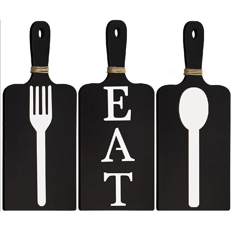 Gracie Oaks 3 Piece Spoon and Fork Wall Décor Set Wayfair